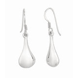 Silver Puff Bell Earring