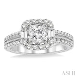 Semi-Mount Diamond Engagement Ring