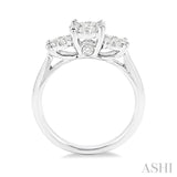 Past Present & Future Lovebright Essential Diamond Engagement Ring