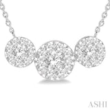 Past Present & Future Lovebright Essential Diamond Necklace