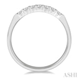 7 Stone Diamond Wedding Band