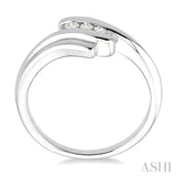 Silver 3 Stone Diamond Fashion Ring