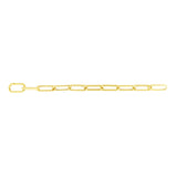 14K 8.5Mm Paperclip Chain
