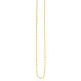 14K Gold 2.2Mm Oval Mirror Link Chain