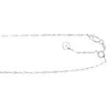 Silver 2.3Mm Adjustable Mirror Chain