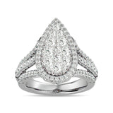 Diamond 2 ct tw Engagement Ring in 14K White Gold