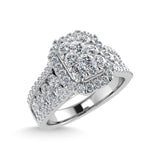 Diamond  1 1/3 Ct.Tw. Engagement Ring in 14K White Gold