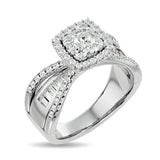 Diamond 1 ct tw Engagement Ring in 14K White Gold