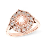 14Kt Gold Ladies Diamond Ring