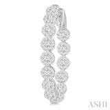 Inside-Out Lovebright Diamond Hoop Earrings