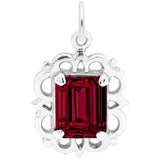 Birthstone Charm - Jan