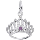 Tiara W/Birthstone-June