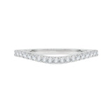 14 Kt White Gold Carizza Boutique Bridal Wedding Band