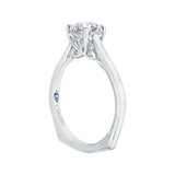 14 Kt White Gold Carizza Bridal Engagement Ring