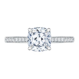 14 Kt White Gold Carizza Boutique Bridal Engagement Ring