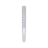 14 Kt White Gold Carizza Boutique Bridal Wedding Band