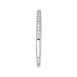 14 Kt White Gold Carizza Boutique Bridal Wedding Band