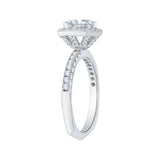 14 Kt White Gold Carizza Boutique Bridal Engagement Ring