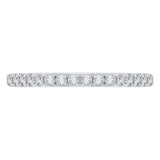 14 Kt White & Yellow Gold Carizza Bridal Wedding Band