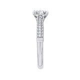 14 Kt White Gold Carizza Boutique Bridal Engagement Ring