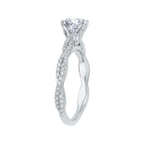 14 Kt White Gold Carizza Boutique Bridal Engagement Ring