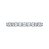 14 Kt White & Yellow Gold Carizza Boutique Bridal Wedding Band