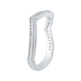 14 Kt White Gold Carizza Boutique Bridal Wedding Band