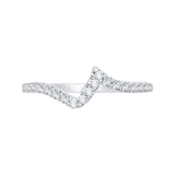 14 Kt White Gold Carizza Boutique Bridal Wedding Band