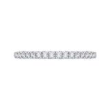14 Kt White & Yellow Gold Carizza Boutique Bridal Wedding Band
