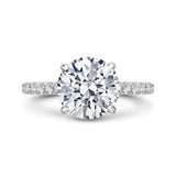 18 Kt White Gold Carizza Boutique Bridal Engagement Ring