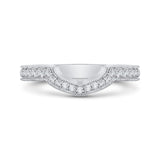 18 Kt White Gold Carizza Boutique Bridal Wedding Band
