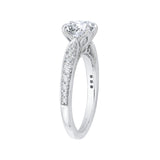 14 Kt White Gold Carizza Boutique Bridal Engagement Ring