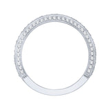 18 Kt White Gold Carizza Boutique Bridal Wedding Band
