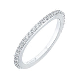 18 Kt White Gold Carizza Boutique Bridal Wedding Band