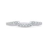 18 Kt White Gold Carizza Boutique Bridal Wedding Band