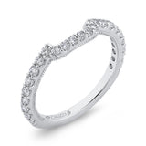 18 Kt White Gold Carizza Boutique Bridal Wedding Band