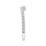 18 Kt White Gold Carizza Boutique Bridal Wedding Band