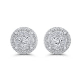 14 Kt White Gold Luminous Earrings Earrings