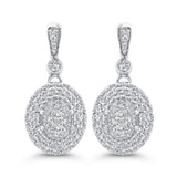 14 Kt White Gold Luminous Earrings Earrings