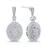 14 Kt White Gold Luminous Earrings Earrings