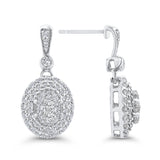 14 Kt White Gold Luminous Earrings Earrings