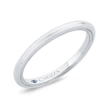 14 Kt White Gold Carizza Bridal Wedding Band