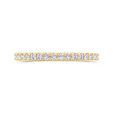 14 Kt Yellow Gold Luminous Ring Wedding Band