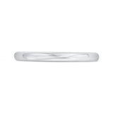 14 Kt White Gold Carizza Bridal Wedding Band