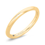 14 Kt Yellow Gold Carizza Bridal Wedding Band