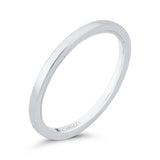 14 Kt White Gold Carizza Bridal Wedding Band