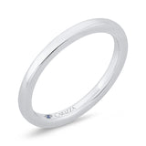 14 Kt White Gold Carizza Bridal Wedding Band