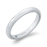 14 Kt White Gold Carizza Bridal Wedding Band