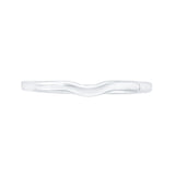 14 Kt White Gold Carizza Bridal Wedding Band