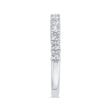 14 Kt White Gold Carizza Bridal Wedding Band